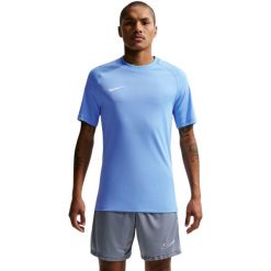Koszulka męska Nike Dri-Fit Park VIII. Niebieskie t-shirty sportowe męskie Nike, m, z poliesteru, bez ramiączek, do piłki nożnej, dri-fit (nike). Za 66.99 zł.