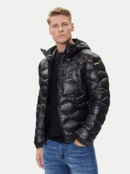 Blauer Kurtka puchowa 25WBLUC03074 Czarny Regular Fit. Czarne kurtki męskie Blauer, m, bez wzorów, z puchu, bez kaptura. Za 1,470.47 zł.