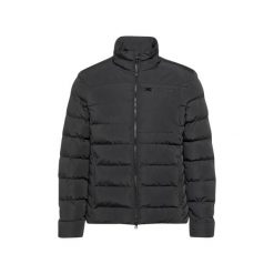 Kurtka puchowa Geox Magnete. Czarne kurtki męskie Converse, na zimę, m, bez wzorów, z materiału, eleganckie, bez kaptura. Za 597.00 zł.