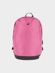 4F Plecak miejski (26 L) z kieszenią na laptop - różowy Uniwersalny. Czerwone plecaki damskie 4f, bez wzorów, z syntetyku, eleganckie. W wyprzedaży za 39.99 zł.