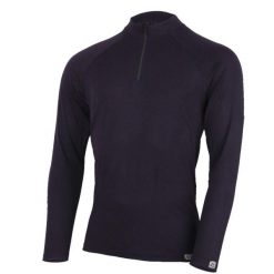 Męska koszulka merino AZAR. Niebieskie koszulki męskie z długim rękawem LASTING, m, z materiału. Za 582.35 zł.