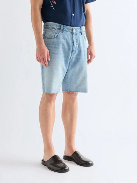 MESKIE SZORTY WRANGLER COWBOY SHORTS DAWN 112378439. Szorty męskie Wrangler, bez wzorów, z jeansu. W wyprzedaży za 99.99 zł.
