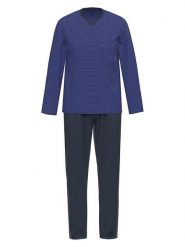 Ammann Piżama w kolorze granatowym rozmiar: 54. Niebieskie piżamy męskie Ammann, bez wzorów, z bawełny, bez ramiączek. Za 109.78 zł.