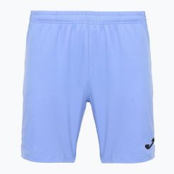 Spodenki tenisowe męskie Joma Bermuda Master Tennis. Niebieskie szorty męskie Joma, bez wzorów, z elastanu, sportowe. Za 139.99 zł.