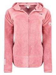 Geographical Norway Kurtka polarowa "Upalood" w kolorze różowym rozmiar: M. Różowe kurtki damskie Geographical Norway, m, z aplikacjami, z polaru, bez kaptura. Za 100.99 zł.