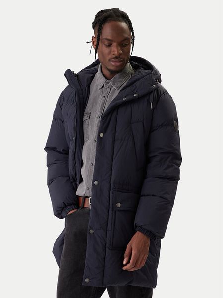 Gant Kurtka puchowa 7006568 Granatowy Regular Fit. Niebieskie kurtki męskie Gant, m, bez wzorów, z puchu, bez kaptura. Za 1,519.00 zł.