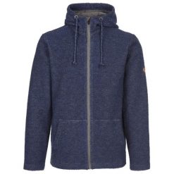 Bluza Z Kapturem Męska Scawton Zapinana Na Zamek. Niebieskie bluzy z kapturem męskie Trespass, na jesień, l, z bawełny. Za 291.99 zł.