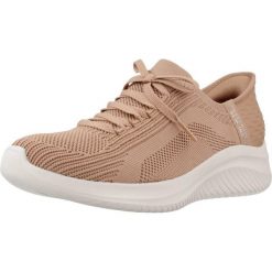 Buty sportowe Sneakersy damskie, Skechers Slip-Ins Ultra Flex 3.0 - Brilliant. Brązowe buty sportowe na co dzień damskie Skechers, bez wzorów, z tkaniny, trekkingowe, Skechers Sport. Za 277.99 zł.