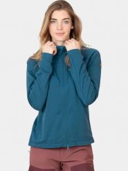 Sweter Damski Fjallraven Abisko Lite. Niebieskie golfy damskie Fjällräven, s, bez wzorów, z materiału, bez ramiączek. Za 741.75 zł.