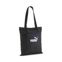 Torba typu tote Base PUMA. Czarne torby męskie na ramię Puma, bez wzorów, z poliesteru, bez dodatków. Za 59.00 zł.