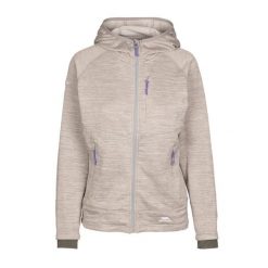 Damska Bluza Polarowa AT200. Niebieskie bluzy sportowe damskie Trespass, na zimę, m, bez wzorów, z materiału, bez ramiączek, długie, z kapturem. Za 191.99 zł.