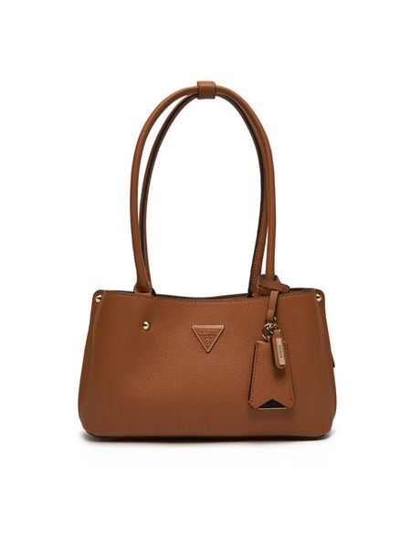 Guess Torebka HWBG87 78090 Brązowy. Brązowe torebki klasyczne damskie Guess, z aplikacjami, ze skóry, bez dodatków. Za 359.99 zł.