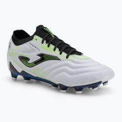 Buty piłkarskie męskie Joma Powerful Top FG white/black. Białe buty fitness męskie Joma, na fitness i siłownię. Za 399.99 zł.