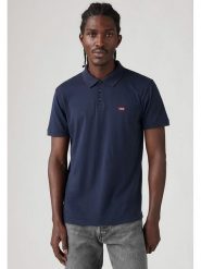 Levi's Koszulka polo w kolorze granatowym rozmiar: S. Niebieskie koszulki polo męskie Levi's, s, bez wzorów, z bawełny, bez ramiączek. Za 92.42 zł.