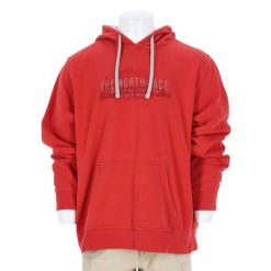 Second life - Bluza męska z kapturem The North Face - Stan bardzo dobry. Czerwone bluzy z kapturem męskie The North Face, l, z materiału. Za 127.76 zł.