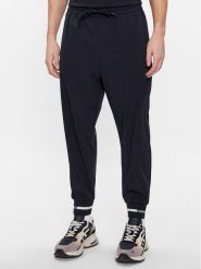 Armani Exchange Spodnie dresowe 3DZPL2 ZN3GZ 1583 Granatowy Regular Fit. Niebieskie spodnie dresowe męskie Armani Exchange, bez wzorów, z dresówki. Za 349.99 zł.
