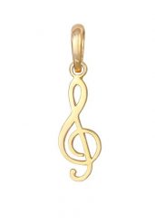 Elli Damski wisiorek klucz wiolinowy Music Classic ze srebra próby 925 Sterling Silver Naszyjniki 1 ct. Szare naszyjniki damskie Elli, srebrne. Za 221.39 zł.