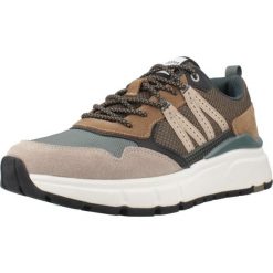 Buty LYLE&SCOTT STARFLEX006 Zielony. Zielone buty trekkingowe męskie LYLE AND SCOTT, ze skóry, bez zapięcia, trekkingowe. Za 534.67 zł.