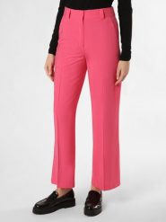 Nümph Spodnie - Nualida Kobiety wyrazisty róż, 38. Czerwone spodnie materiałowe damskie Nümph, bez wzorów, z wiskozy, eleganckie. Za 229.95 zł.