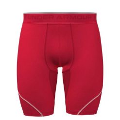 Szorty Under Armour HeatGear® Elite. Czerwone szorty męskie Under Armour, bez wzorów, z elastanu. Za 222.60 zł.