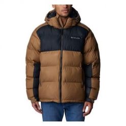 Kurtka uniwersalna męska Columbia Pike Lake Ii Hooded Jacket. Brązowe kurtki męskie Columbia, m, bez wzorów, klasyczne, z kapturem. W wyprzedaży za 705.75 zł.