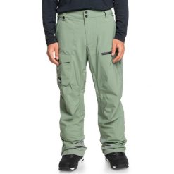Spodnie do sportów zimowych dla Mężczyzn UTILITY. Niebieskie spodnie materiałowe męskie Quiksilver, bez wzorów, z poliesteru, sportowe. Za 979.00 zł.