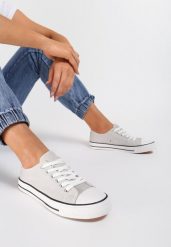 Szare Trampki Lakelet. Szare trampki i tenisówki damskie Renee, bez wzorów, z gumy, przed kostkę. Za 54.99 zł.