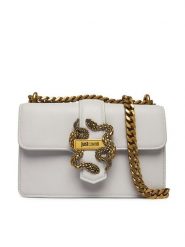 Just Cavalli Torebka 80RA4BAF ZSA89 Szary. Szare torebki klasyczne damskie Just Cavalli, bez wzorów, ze skóry, bez dodatków. Za 782.99 zł.