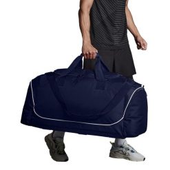 Torba Sportowa Jumbo Kit Team Team 110 Litrów Jeden Rozmiar. Czarne torby męskie na ramię QUADRA, bez wzorów, z materiału, na ramię, duże. Za 168.99 zł.