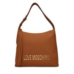 Torebka LOVE MOSCHINO. Brązowe torebki klasyczne damskie Love Moschino, bez wzorów, bez dodatków. Za 799.00 zł.