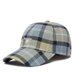 Czapka Barbour. Niebieskie czapki męskie Barbour, bez wzorów. Za 169.99 zł.