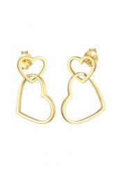 Elli Damskie kolczyki sztyfty Serce Miłość Trend w srebrze 925 Sterling Silver Kolczyki 1 ct. Szare kolczyki damskie Elli, srebrne, na sztyftcie. Za 228.99 zł.