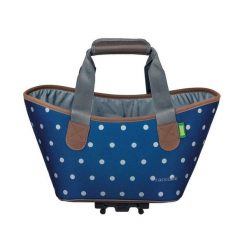 Systemowa torba na zakupy AGNETHA. Niebieskie shopper bag damskie RACKTIME, bez wzorów, bez dodatków. Za 339.90 zł.
