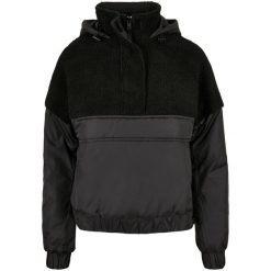 Kurtka Damska Sherpa Pull Over Jacket. Czarne kurtki damskie Urban Classics, xl, bez wzorów, bez kaptura. Za 350.99 zł.