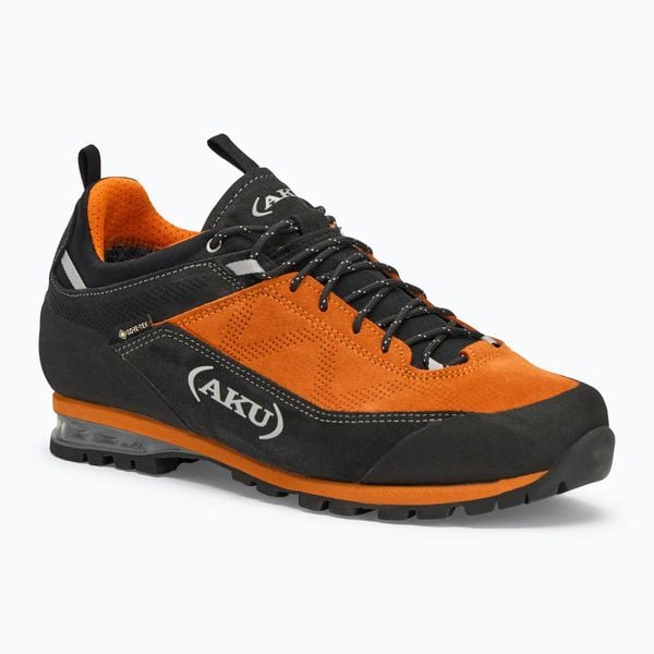 Buty trekkingowe męskie Aku Link Gtx. Brązowe buty trekkingowe męskie Aku, z gore-texu, bez zapięcia, trekkingowe, gore-tex. Za 949.99 zł.