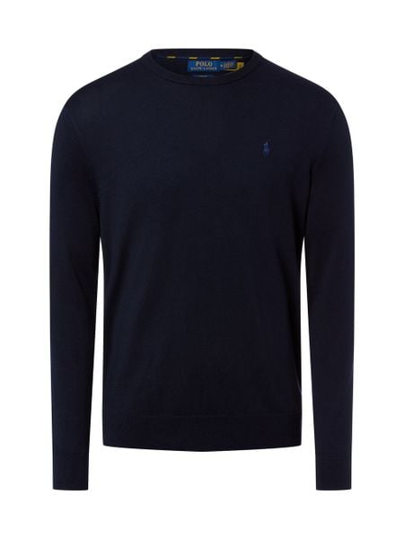 Polo Ralph Lauren sweter z dzianiny Mężczyźni Bawełna niebieski, L. Niebieskie swetry męskie Polo Ralph Lauren, l, bez wzorów, z bawełny, bez kołnierzyka. Za 929.95 zł.