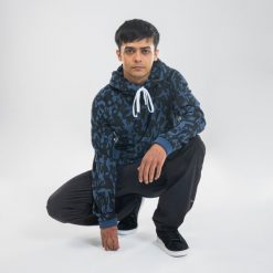 Bluza z kapturem do tańca Starever. Niebieskie bluzy z kapturem damskie STAREVER, s, z bawełny. Za 139.99 zł.
