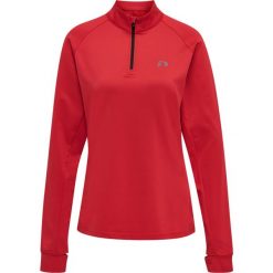 Bluza damska Newline core midlayer. Czerwone bluzy bez kaptura damskie Newline, s, z dżerseju. Za 252.50 zł.
