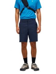 Szorty męskie Peak Performance Iconiq Shorts granatowe - XL. Niebieskie szorty męskie Peak Performance, z materiału, bez kołnierzyka. Za 379.00 zł.