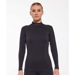 Bluza damska motocyklowa Brubeck COOLER. Czarne bluzy bez kaptura damskie Brubeck, z elastanu. Za 224.99 zł.