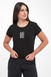 T-shirt damski wiskozowy z logo SPORTALM. T-shirty damskie Sportalm, bez wzorów, z wiskozy, bez kołnierzyka. Za 739.00 zł.