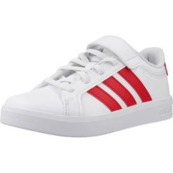 Buty ADIDAS GRAND COURT 3.0 EL Biały. Białe buty fitness męskie Adidas, na fitness i siłownię. Za 173.00 zł.
