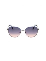 Max&Co Damskie okulary przeciwsłoneczne w kolorze srebrno-niebieskim rozmiar: 52. Niebieskie okulary przeciwsłoneczne damskie MAX&Co. Za 232.78 zł.