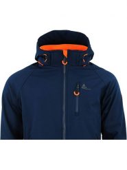Peak Mountain Kurtka softshellowa w kolorze granatowym rozmiar: XXL. Niebieskie kurtki outdoor męskie Peak Mountain, m, bez wzorów, bez kaptura. Za 260.99 zł.