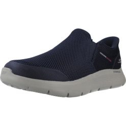 Buty SKECHERS GO WALK FLEX Niebieski. Niebieskie buty trekkingowe męskie Skechers, z tkaniny, bez zapięcia, trekkingowe, Skechers Sport. Za 386.99 zł.