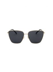 Jimmy Choo Damskie okulary przeciwsłoneczne w kolorze złoto-granatowym rozmiar: 60. Żółte okulary przeciwsłoneczne damskie Jimmy Choo. Za 463.45 zł.
