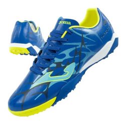 Buty sportowe piłkarskie turfy Joma Super Copa. Niebieskie buty sportowe na co dzień męskie Joma, z materiału, bez zapięcia, do piłki nożnej. Za 189.00 zł.
