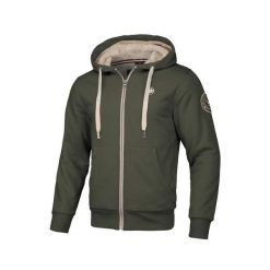 Bluza męska Pitbull rozpinana z kapturem Sherpa Ruffin II. Zielone bluzy z kapturem męskie PITBULL, m. Za 299.00 zł.