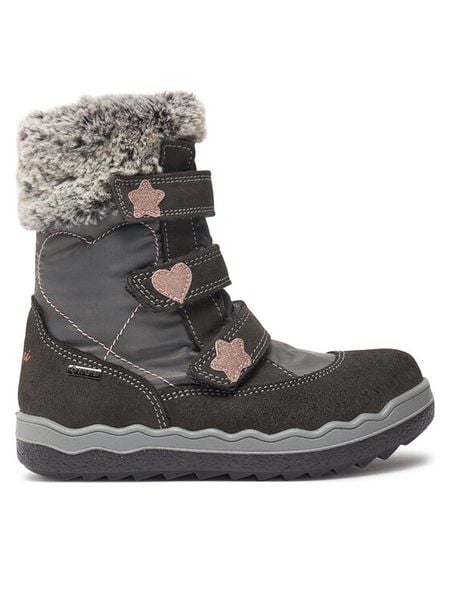 Primigi Śniegowce 6880200 M GORE-TEX Szary. Szare kozaki dziewczęce Primigi, bez wzorów, z gore-texu, bez obcasa. Za 329.99 zł.