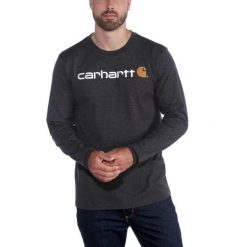 Koszulka męska z długim rękawem Carhartt Relaxed Fit Heavyweight. Brązowe koszulki męskie z długim rękawem Carhartt, m. Za 129.99 zł.